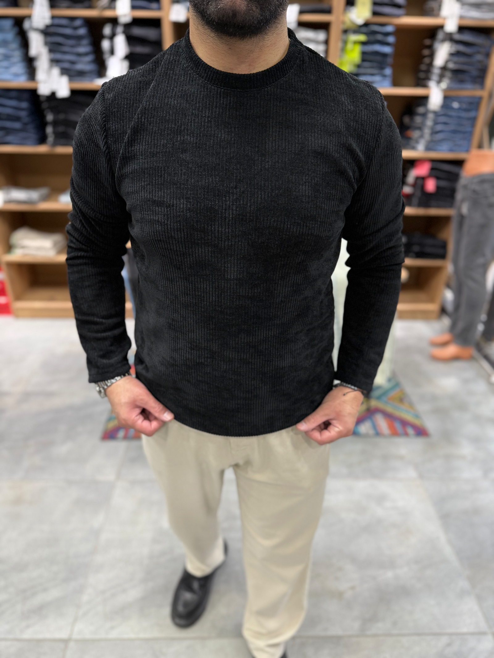 ARL0015 – Uzun Kol Premium Kadife Sweat
