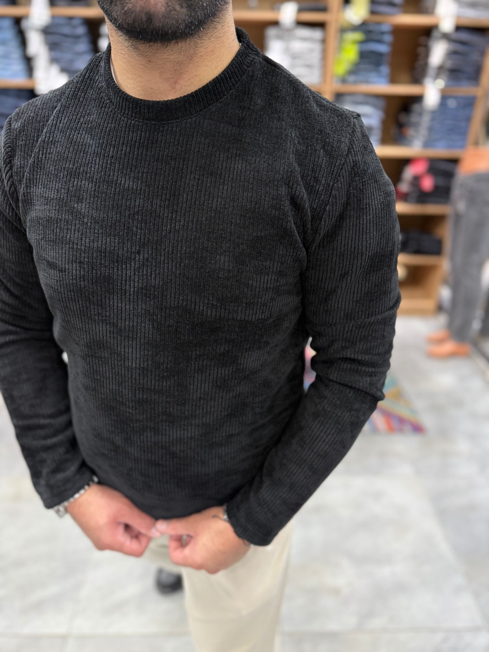 ARL0015 – Uzun Kol Premium Kadife Sweat — 2. fotoğraf